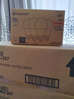 Un paquete De 4focos Ecosmart