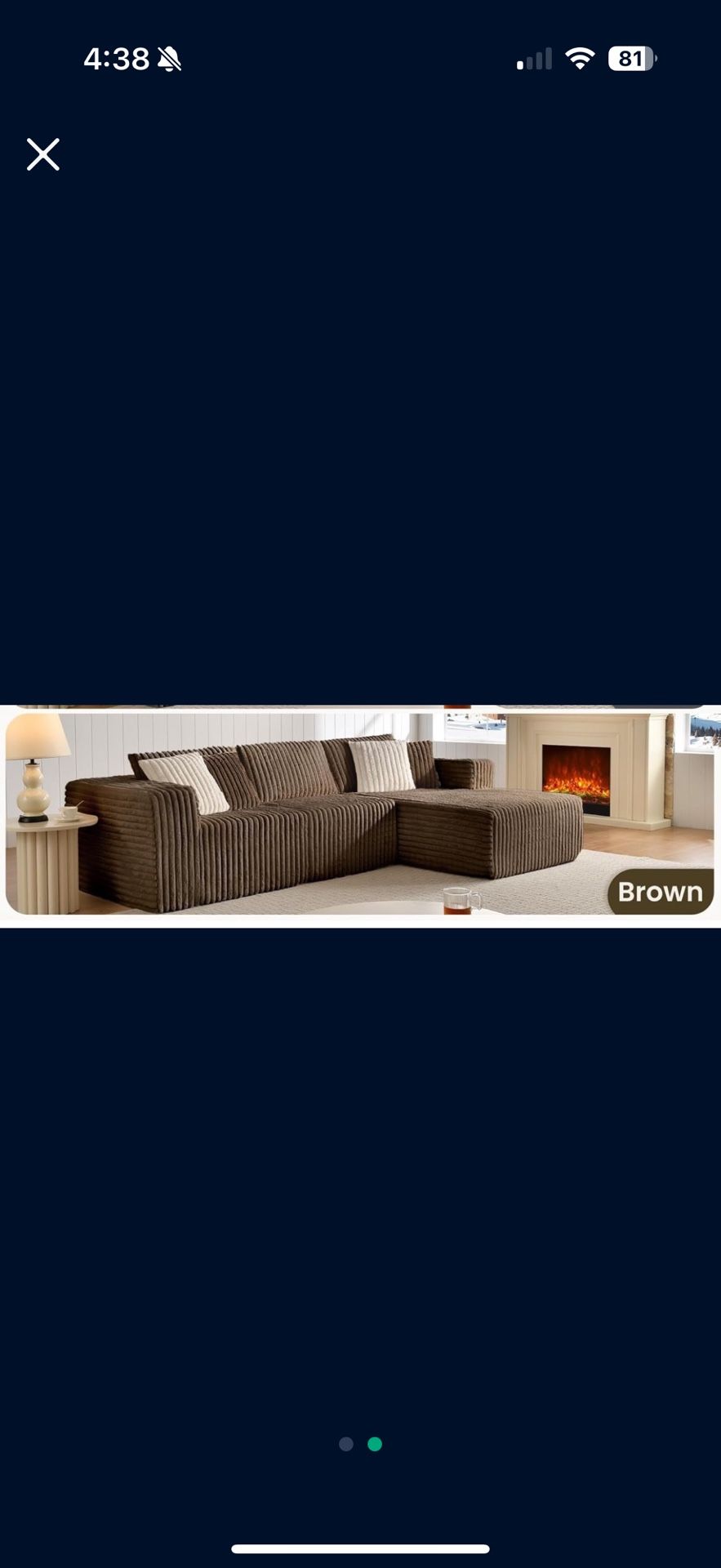 Sectional Couch