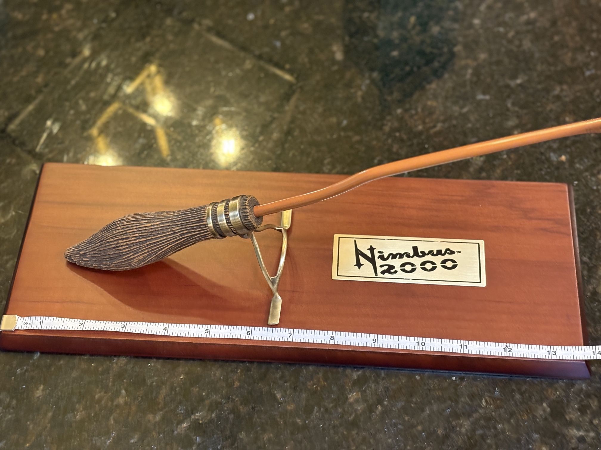 Harry Potter Nimbus 2000 Plaque