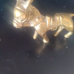 Brass Miniature Donkey