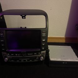 2007 Acura Tsx Navigation Head Unit And Cd Player