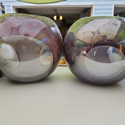 Glass Candle Or Display Orbs (Blown)