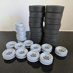 LEGO Parts "Large Tires and Rims" x 16