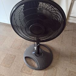 Black Standing Fan