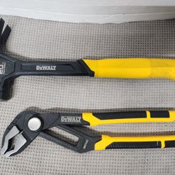 Dewalt 20 Oz Hammer & 12" Plier (Price Is Firm)