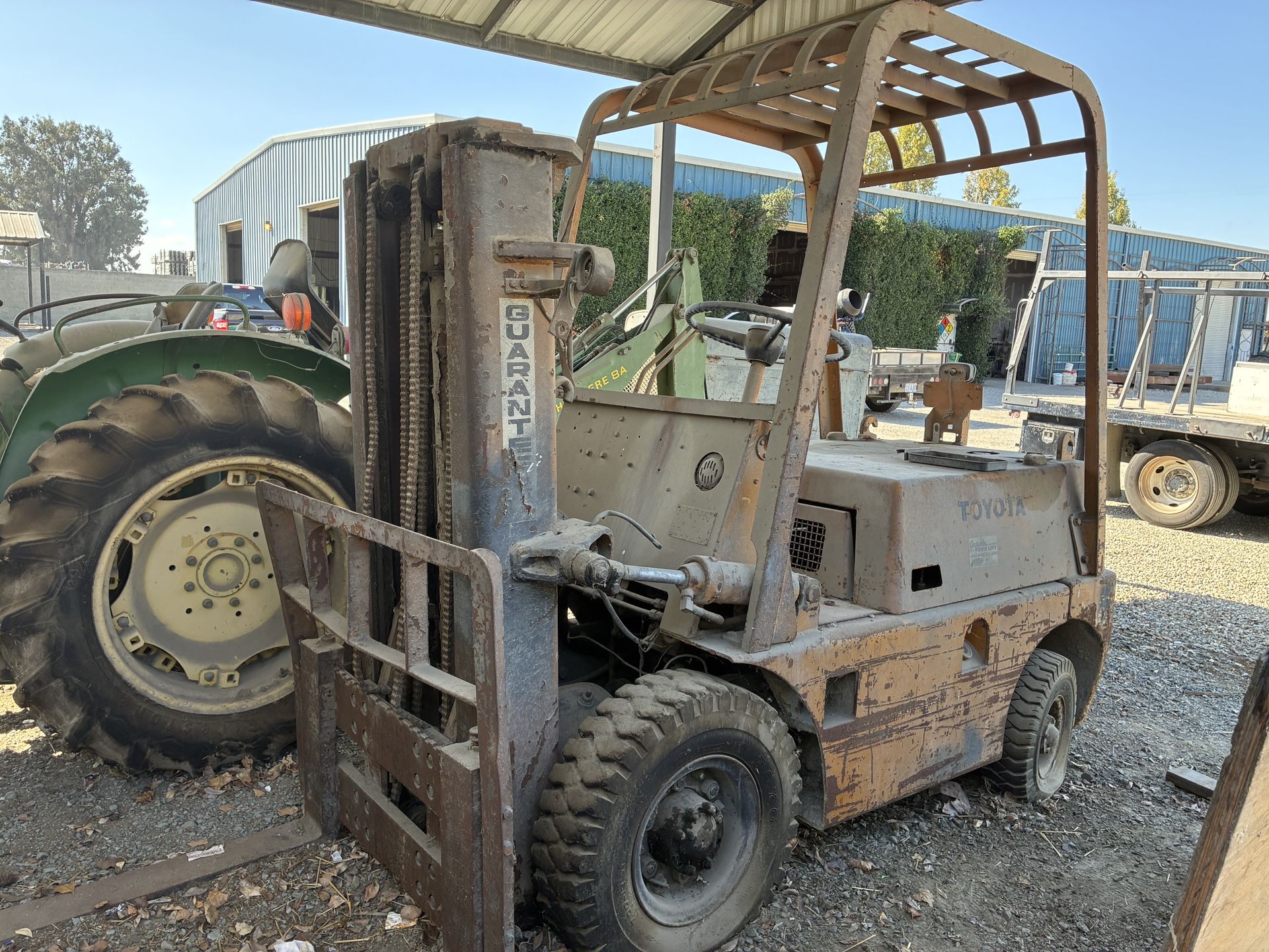 Toyota Forklift Non-Running