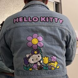 Hello Kitty Jean Jacket 