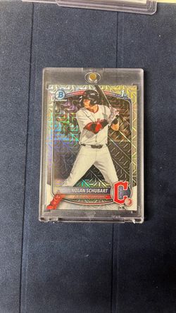 Nolan Schubart Bowman Chrome 1st Prospects Card