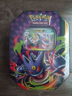 Pokemon Mega Moonlit Tin Mega Gengar ex 1 available