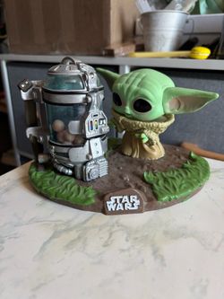 Funko Pop Star Wars Grogu with Canister Figure