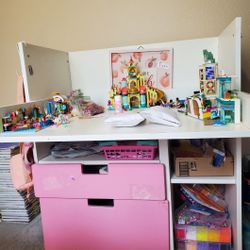Ikea Pink Table