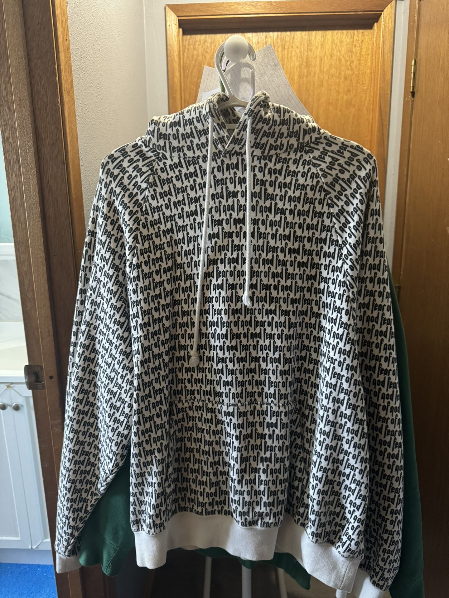 Fear of God All over print hoodie - M