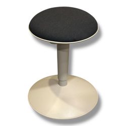 NILSERIK Standing Desk Stool support, beige/Vissle dark gray