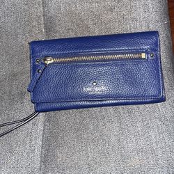 Kate Spade Wrist Wallet Blue 