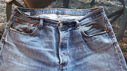 2 Pairs Of WORN Levi's.