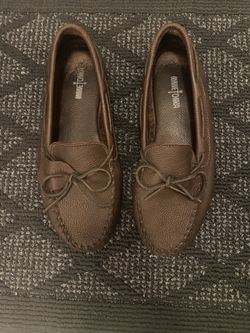 Size 16 Minnetonka Brown Moccasins