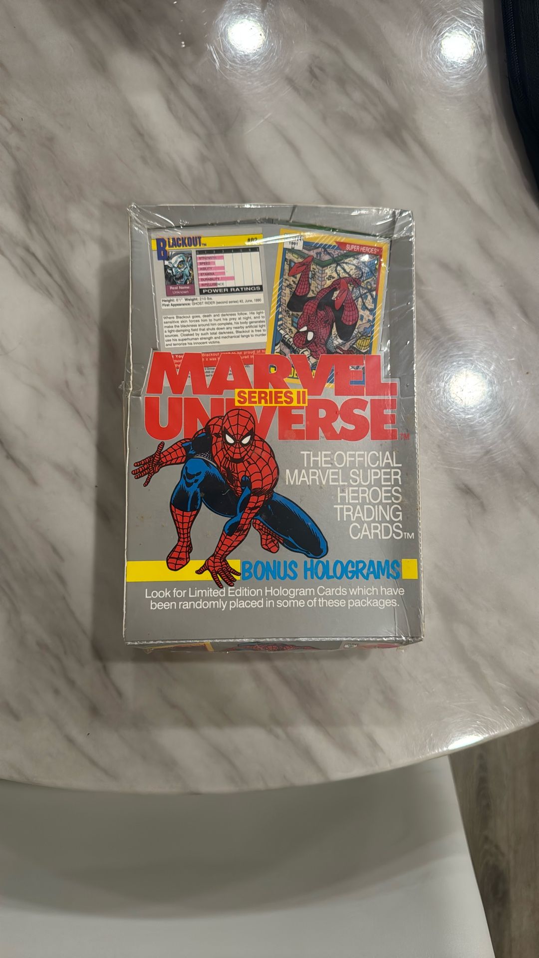 1991 Marvel Universe Series Il Trading Cards - Factory Sealed Box (Pokémon)