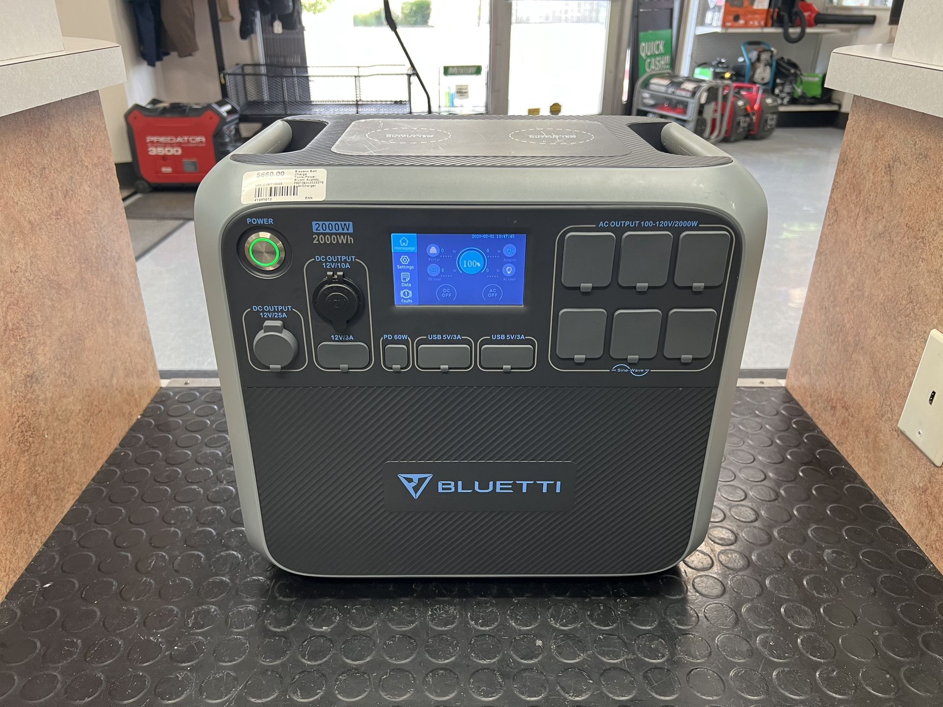 BLUETTI Portable Power Station (AC200P)