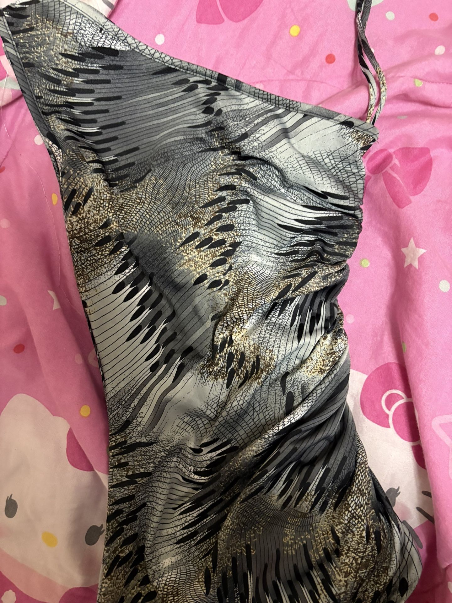 Y2K One Shoulder Women’s Top Size Small