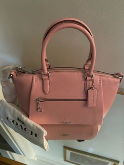 New!!!! Coach elegant satchel/crossbody pink color