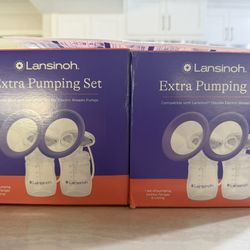 Lansinoh Extra Pumping Set – NEW (2 Available)