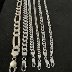 Silver Chains Italian 925