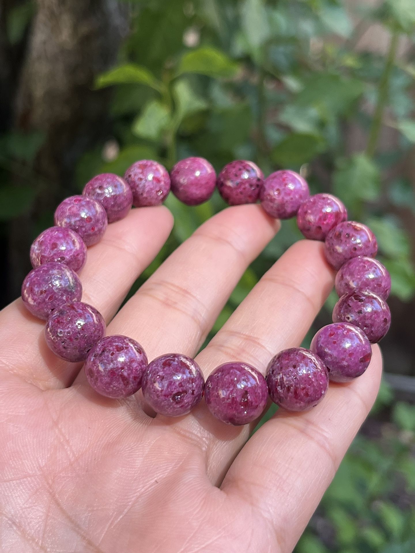 Natural Ruby Bracelet