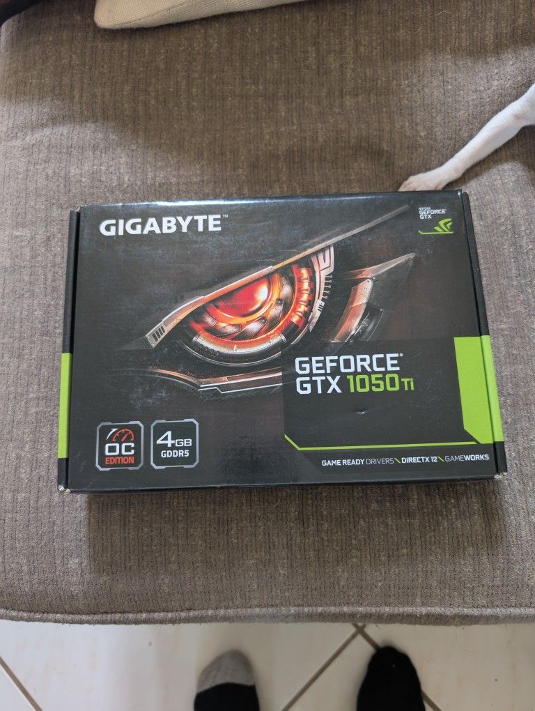 GIGABYTE Graphics Card GE Force GTX 1050Ti(Brand new,)