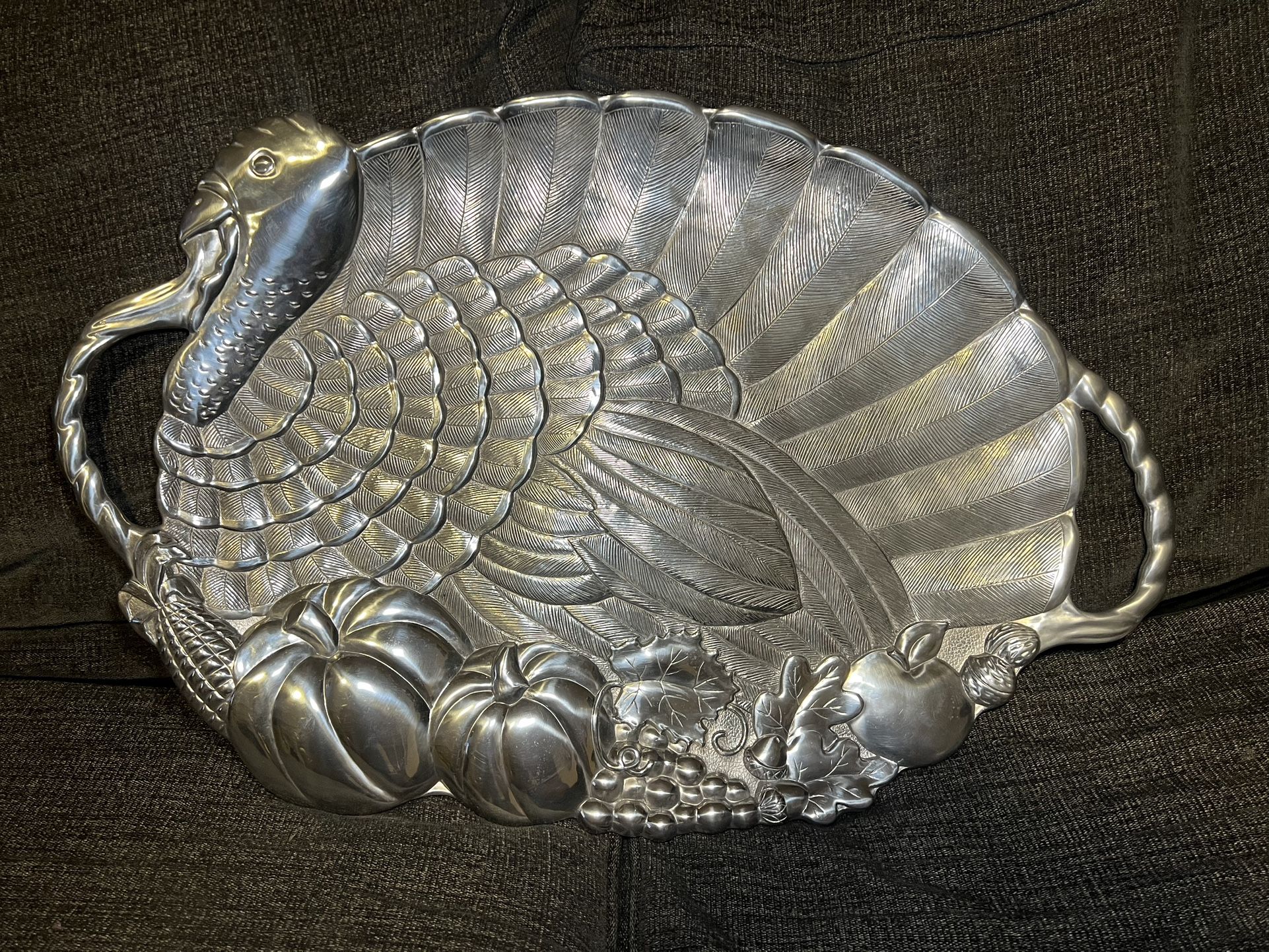Large Gorham 1831 Metal Turkey Platter / Tray 24" X 16 1/2" Server New No Box