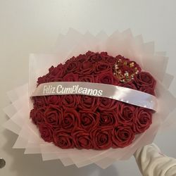 Huge Eternal Rose Flower Bouquet