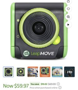 LeapFrog LeapMove Interactive Learning Game, Ages 4-7 Years Old
