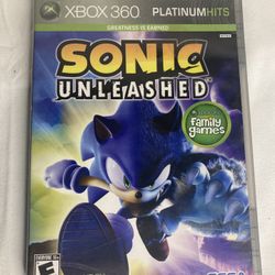 Xbox 360 Sonic Unleashed CIB