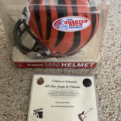 Cincinnati Bengals Carson Palmer Signed Helmet