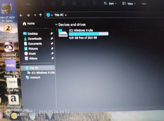 Hp Stream 11 Windows 11 custom Os With Ac Charger