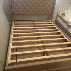 Bed Frame  And Mattress