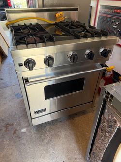 4 Viking Appliances (Range, Dishwasher, Refrigerator, Wine Fridge)