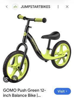 GOMO Balance Bike - Toddler Training Bike for 18 Months, 2, 3, 4 and 5 Year Old Kids