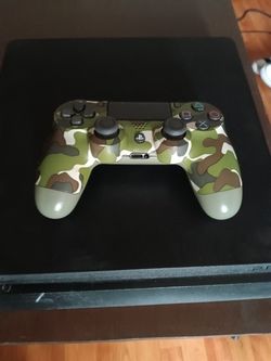 PS4 With Army Camo Remote Or Trade For Unlock Iphone