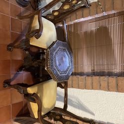 Yeso Antique Seating Table 