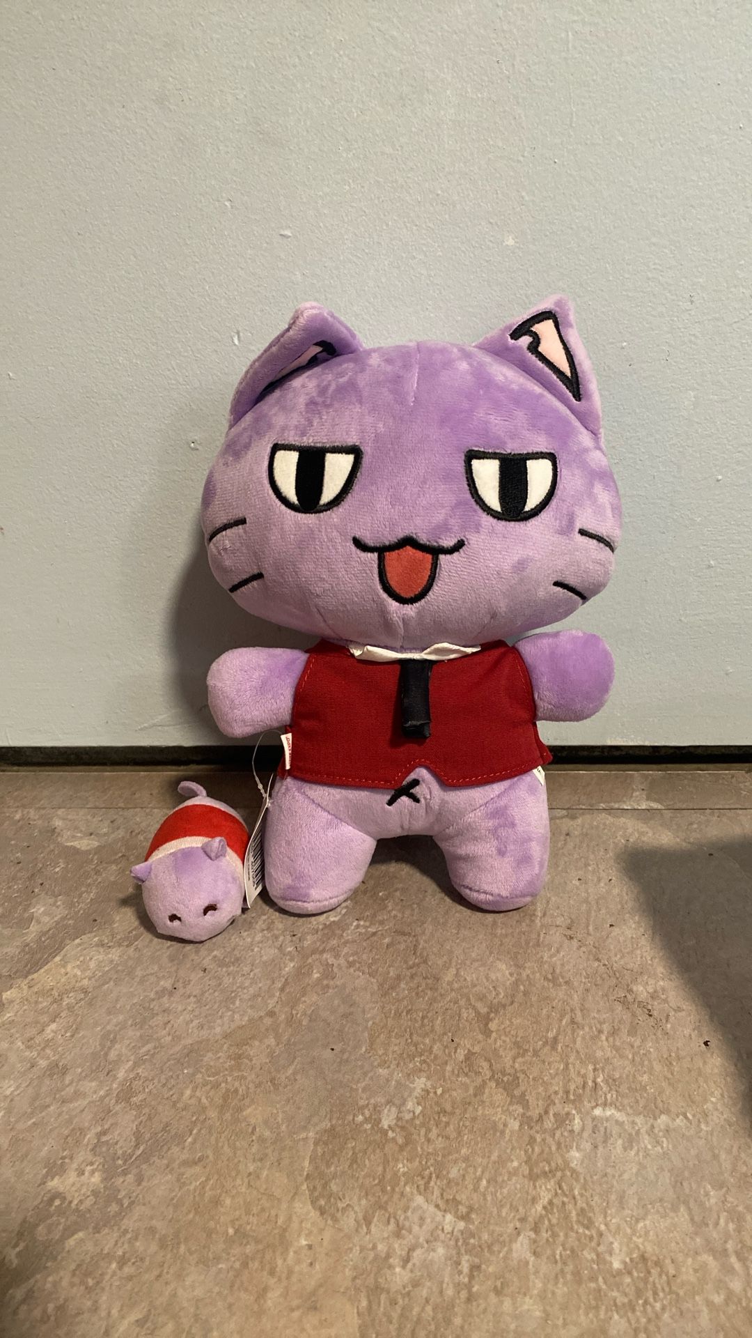 Anime Expo 2025 Plush Cat Plus Mini Version