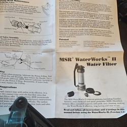 MSR WaterWorks II Water Filter