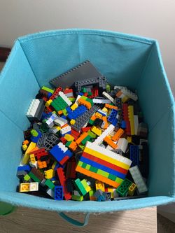 Box full of LEGO