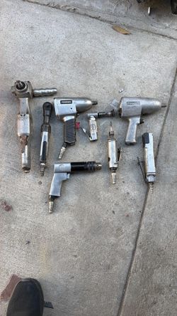 Set Of Tools For Air Compression Only.