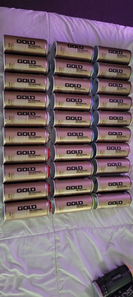 Montana Gold Spray Paint