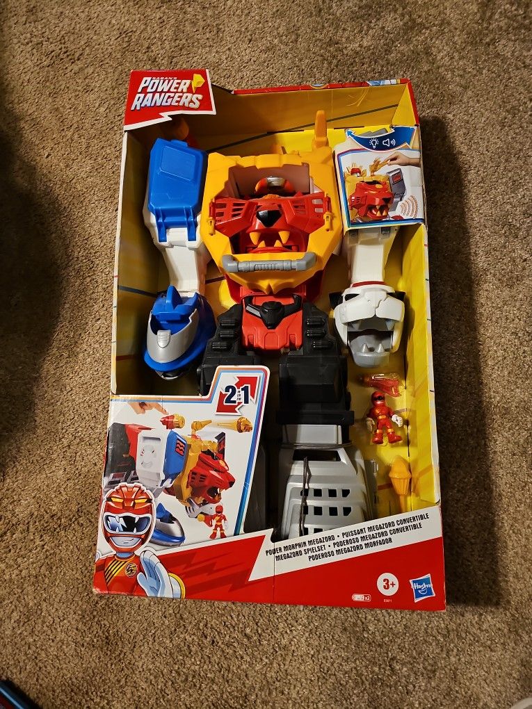 Brand New Power Rangers Megazord..I Don't Give My Number Out For Privacy