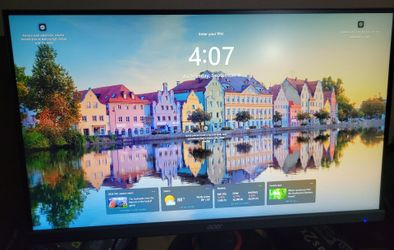 Acer Gaming Monitor XF270HU 1440p 144Hz 27in