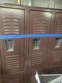 2 Full Size working Gym Lockers for sale!