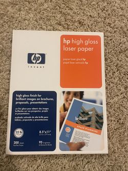 HP High Gloss Laser Paper New