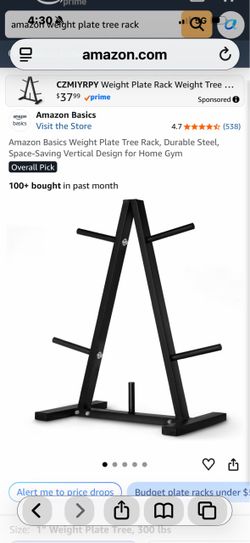 A frame weight rack