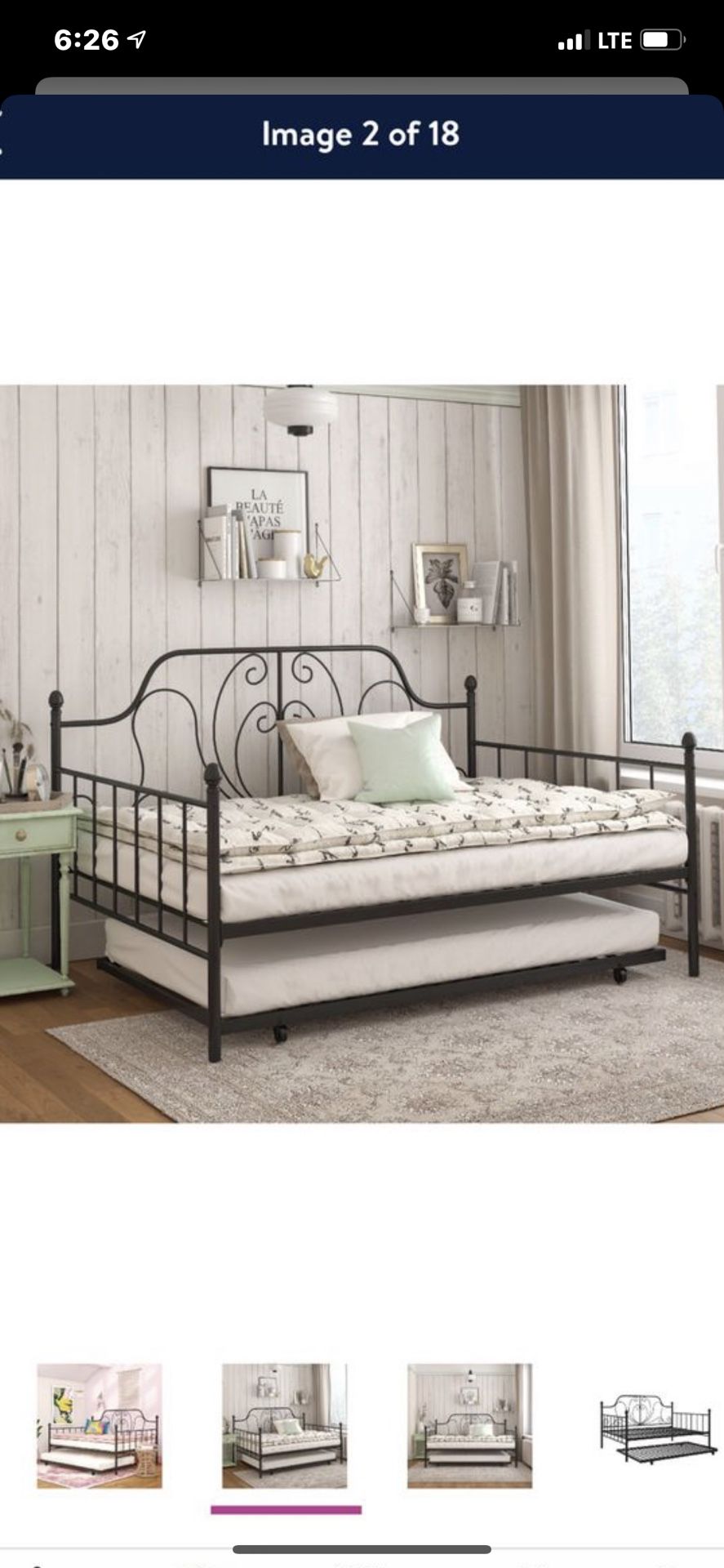 Full —twin day bed